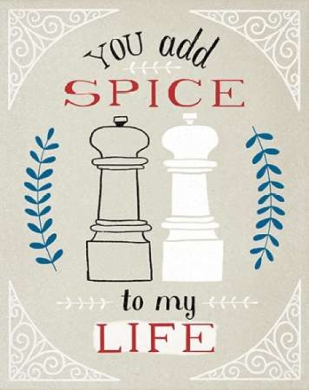 Spice to Life Poster Print by Oliver Towne - Item # VARPDX15465
